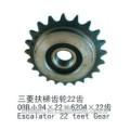 Escada rolante 22-dentes Gear for Escalator Parts